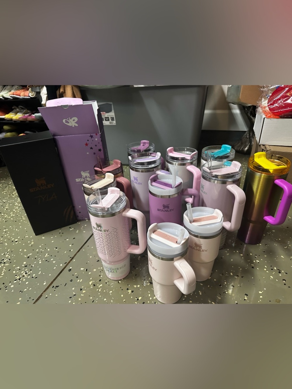 Stanley Cup14 total 2 ltd ed Tyla/Olivia Rodrig nwt+4 others 8 new/used water